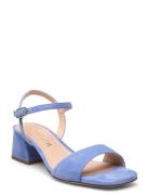 Kirk24Ks Sandal Med Klack Blue UNISA