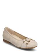 Ballerina Ballerinaskor Ballerinas Beige Gabor