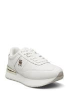 Th Elevated Feminine Runner Hw Låga Sneakers White Tommy Hilfiger