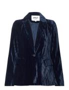 Onlpinko-Irie L/S Fit Velvet Blazer Tlr Blazers Single Breasted Blazer...