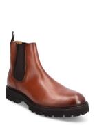 Lightweight Chelsea Boot - Grained Leather Stövletter Chelsea Boot Bro...