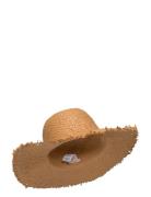 Lil'Atelier Nmffenjo Wide Beach Hat Lil Beige