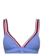 Triangle Rp Swimwear Bikinis Bikini Tops Triangle Bikinitops Blue Tomm...