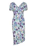 Diane Von Furstenberg Dvf Havana Dress Blå