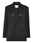 Daria Blazer Blazers Double Breasted Blazers Black Minus