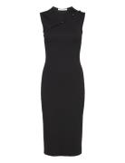 Luanne Dress 14667 Knälång Klänning Black Samsøe Samsøe