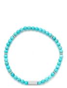 Evelution - Bracelet With Green Mix Pearls Armband Smycken Blue Samie