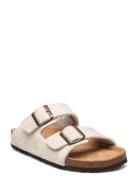 Cassandra Sandaler Platta Sandaler Beige Shepherd