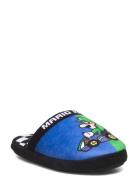 Supermario Slipper Slippers Inneskor Blue Super Mario