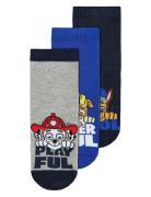 Nmmjion Pawpatrol 3P Sock Noos Cplg Sockor Strumpor Multi/patterned Na...