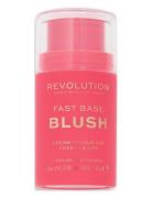 Revolution Fast Base Blush Stick Bloom Rouge Smink Pink Makeup Revolut...