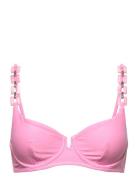 Aruba Uf Swimwear Bikinis Bikini Tops Wired Bikinitops Pink Hunkemölle...