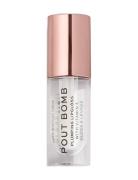 Makeup Revolution Revolution Pout Bomb Plumping Gloss Glaze Nude