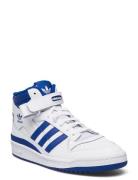 Forum Mid Höga Sneakers White Adidas Originals