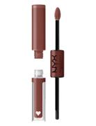 Shine Loud Pro Pigment Lip Shine Läppglans Smink Brown NYX Professiona...