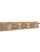 Emme Knagerække, Natur, Gummitræ Home Furniture Coat Hooks & Racks Bei...