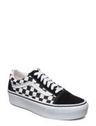 Ua Old Skool Platform Låga Sneakers Black VANS