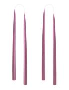 Kunstindustrien Hand Dipped Candles, 4 Pack Lila