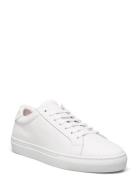 Theodor Leather Sneaker Låga Sneakers White Les Deux