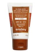 Super Soin Solaire Tinted Sun Care Spf30 3 Amber Solkräm Kropp Brown S...