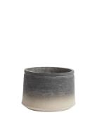 Krukke Kanji Low 21 Home Decoration Flower Pots Grey Muubs