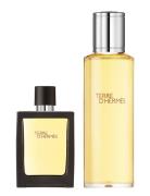 Terre D'hermès, Parfum, 30 Ml Travel Spray And 125 Ml Refil Parfym Eau...