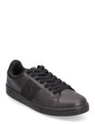 B721 Lthr/Branded Nubuck Låga Sneakers Black Fred Perry