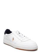 Polo Ralph Lauren Court Leather Low-Top Sneaker Vit