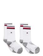 Th Kids Iconic Sports Sock 2P Sockor Strumpor White Tommy Hilfiger