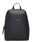 Business Backpack_Saffiano Ryggsäck Väska Black Calvin Klein