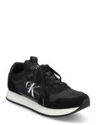 Runner Sock Laceup Ny-Lth Wn Låga Sneakers Black Calvin Klein