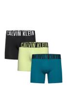 Boxer Brief 3Pk Boxerkalsonger Blue Calvin Klein
