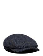 Ivy Contemporary Cap Accessories Headwear Flat Caps Navy Wigéns