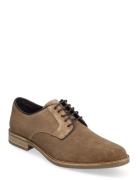 Bergen Shoes Business Laced Shoes Brown Dune London
