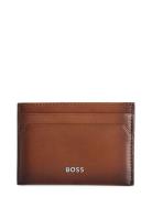 Highway_Br_Card_Case Accessories Wallets Cardholder Brown BOSS