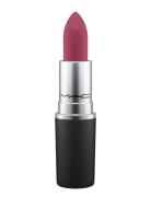 Powder Kiss Lipstick Burning Love Läppstift Smink Red MAC