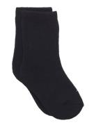 Nmmwaksi Wool Terry Sock Xxiii Sockor Strumpor Black Name It