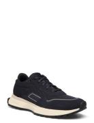 Jonah_Runn_Knsd Låga Sneakers Blue BOSS