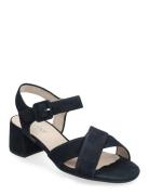 Ankle-Strap Sandal Sandal Med Klack Navy Gabor