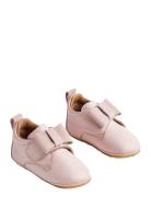 Indoor Shoe Bow Slippers Inneskor Pink Wheat