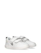 Low Cut Velcro Sneaker Låga Sneakers White Calvin Klein