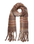 Tommy Check Scarf Accessories Scarves Winter Scarves Brown Tommy Hilfi...