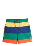 Stripe Woven Swim Shorts Badshorts Multi/patterned Mini Rodini