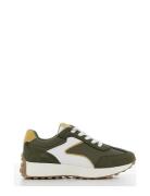 Boys Sneaker Låga Sneakers Green Leomil