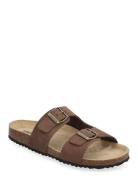 D Brionia L Platta Sandaler Brown GEOX