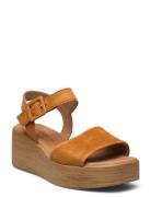 Gabor Wedge Sandal Brun