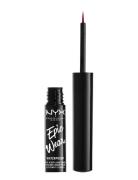Epic Wear Liquid Liner Eyeliner Smink Red NYX Professional Makeup
