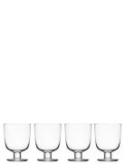 Lempi Glass 34Cl 4Pc Home Tableware Glass Drinking Glass Nude Iittala