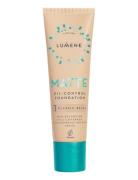 Matte Oil-Control Foundation Spf20 Foundation Smink LUMENE