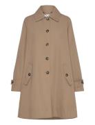 Ola - Outerwear Trench Coat Rock Beige Claire Woman